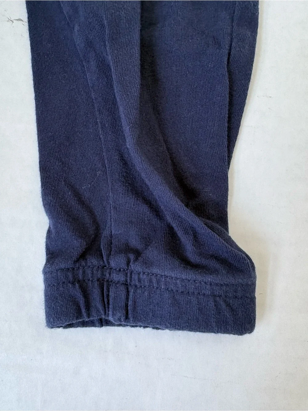 Baby Gap Set 2 Navy Blue Joggers Pants Sz 3 Yrs Toddler Boy 100% Cotton Pull On